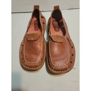 Simple Shoes US Size  6.5 Brown  Leather Toes this way